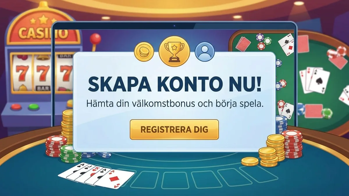 Registrera dig med bonus