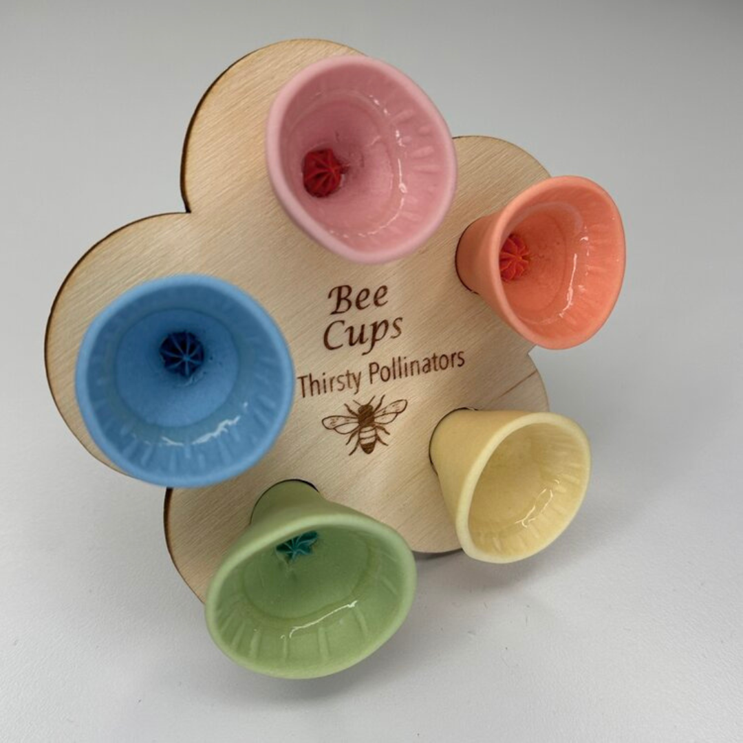 Bee Cups® | 5st Vattenkoppar för Bin